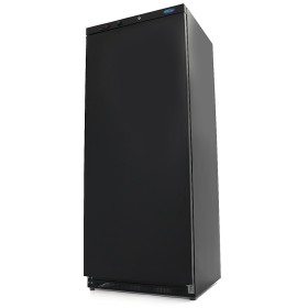 Vrieskast - 600 L - 6 Vaste Roosters - Zwart