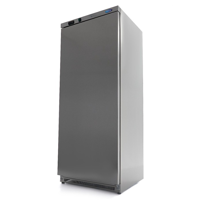Vrieskast - 600 L - 6 Vaste Roosters - Rvs
