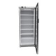 Vrieskast - 600 L - Rvs - met Glazen Deur