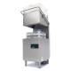 Doorschuifvaatwasser - 50 x 50 cm - met Afvoer-, Glansspoel- en Zeeppomp – 400V
