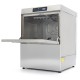 Horeca Vaatwasser - 50 x 50 cm - met Afvoer-, Glansspoel- en Zeeppomp - Digitaal Display - 400V