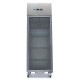 Koelkast - 600 L - 3 Verstelbare Roosters (2/1 GN) - Rvs - met Glazen Deur