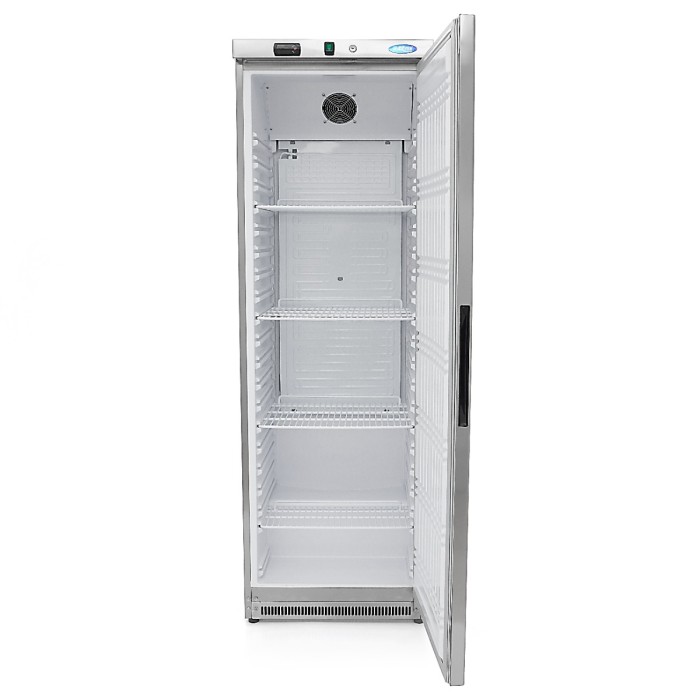 Koelkast - 400 L - 4 Verstelbare Roosters - Rvs