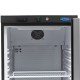 Koelkast - 400 L - Zwart - met Glazen Deur