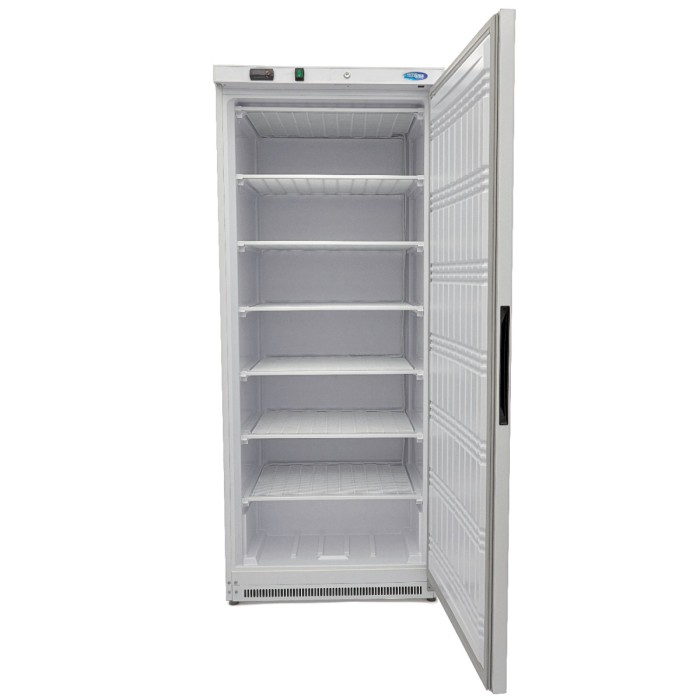 Vrieskast - 600 L - 6 Vaste Roosters - Wit