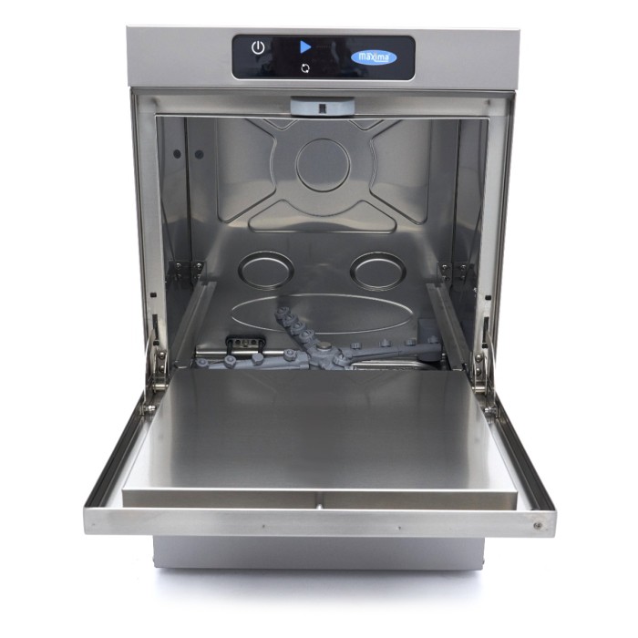 Horeca Vaatwasser - 40 x 40 cm - met Glansspoelpomp - Digitaal Display - 230V