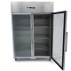 Vrieskast - 1200 L - 6 Verstelbare Roosters (2/1 GN) - Rvs - met Glazen Deur