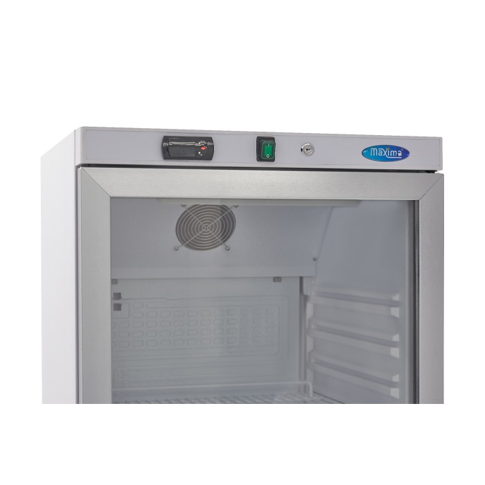 Koelkast - 400 L - Wit - met Glazen Deur