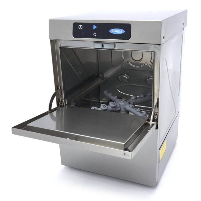 Glazenspoelmachine - 35 x 35 cm - met Glansspoelpomp - Digitaal Display - 230V