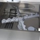 Glazenspoelmachine - 35 x 35 cm - met Afvoer-, Glansspoel- en Zeeppomp - Digitaal Display - 230V