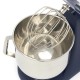 Planeetmenger - 7 L - Tot 2 Kg Deeg - Staalblauw Mat