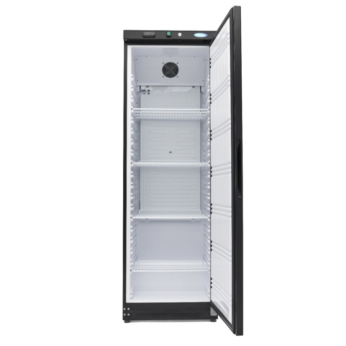 Koelkast - 400 L - 4 Verstelbare Roosters - Zwart