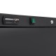 Vrieskast - 600 L - 6 Vaste Roosters - Zwart