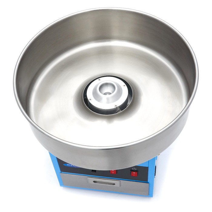 Suikerspinmachine – Ø 52 cm – Blauw