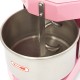Spiraalkneder - 8 L - 4,5 Kg Deeg - Pastel Roze