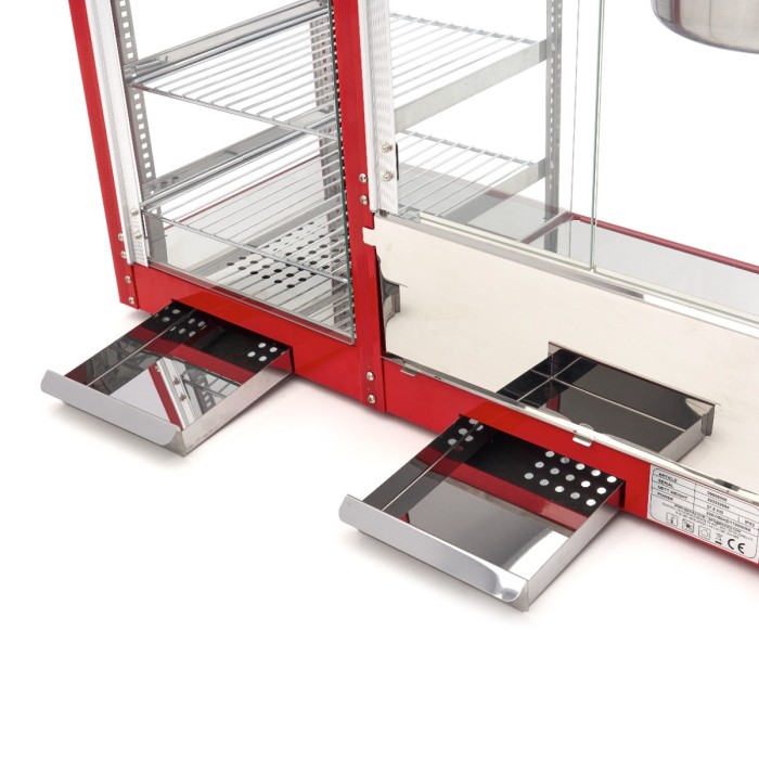 Popcorn Machine – 150 gr – met Warmhoudvitrine