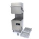Doorschuifvaatwasser - 50 x 50 cm - met Afvoer-, Glansspoel- en Zeeppomp – 400V
