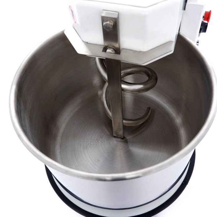 Spiraalkneder - 30 L - 18 Kg Deeg - 2 Snelheden - Uitneembare Kom