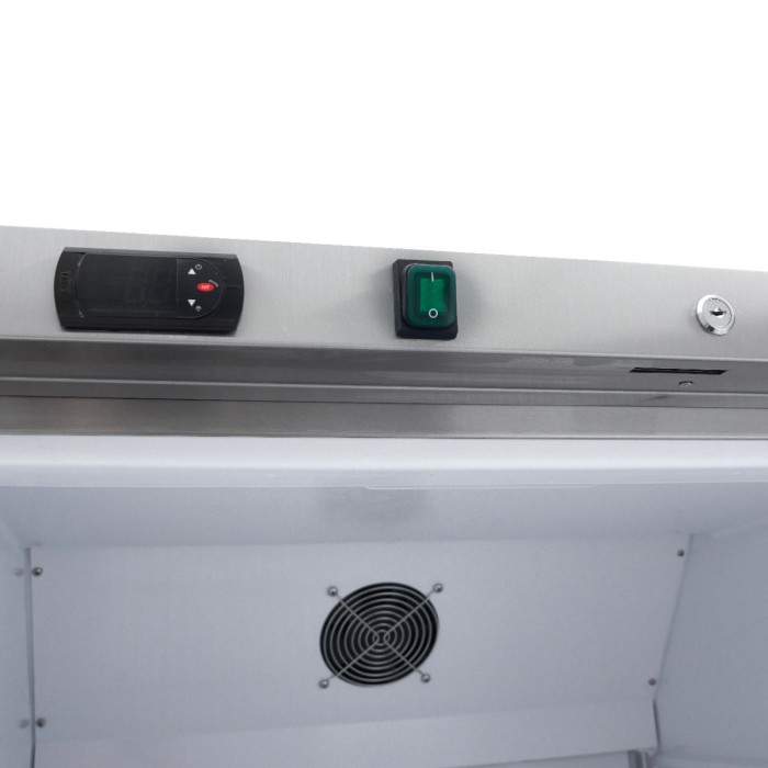 Koelkast - 600 L - 4 Verstelbare Roosters - Rvs