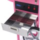 Suikerspinmachine – Ø 52 cm – Roze – met Onderstel