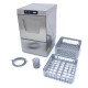 Horeca Vaatwasser - 40 x 40 cm - met Afvoer-, Glansspoel- en Zeeppomp - Digitaal Display -230V