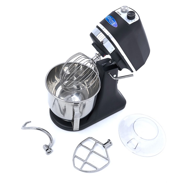 Planeetmenger - 7 L - Tot 2 Kg Deeg - Zwart Mat
