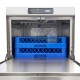 Horeca Vaatwasser - 50 x 50 cm - met Afvoer-, Glansspoel- en Zeeppomp - Digitaal Display - 400V