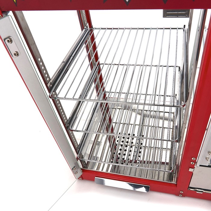 Popcorn Machine – 150 gr – met Warmhoudvitrine