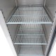 Vrieskast - 700 L - 3 Verstelbare Roosters (2/1 GN) - Rvs - met Glazen Deur
