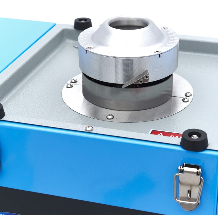 Suikerspinmachine – Ø 52 cm – Blauw – met Onderstel