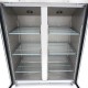 Koelkast - 1200 L - 6 Verstelbare Roosters (2/1 GN) - Rvs - met Glazen Deur