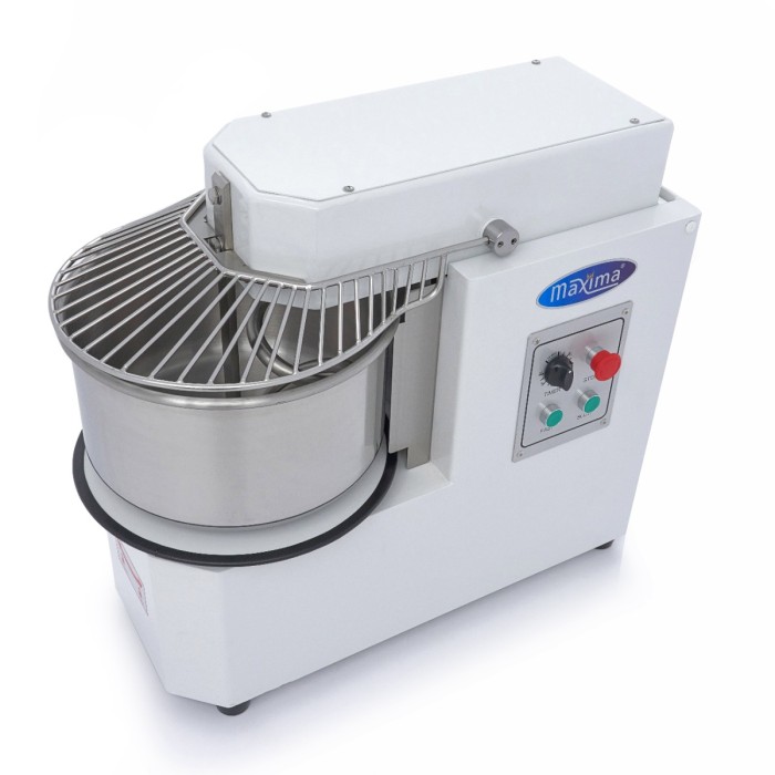 Spiraalkneder - 20 L - 12 Kg Deeg - 2 Snelheden - Uitneembare Kom