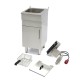 Frituurpan - 16 L - 1 Mand - met Tapkraan en Opbergruimte - 400V