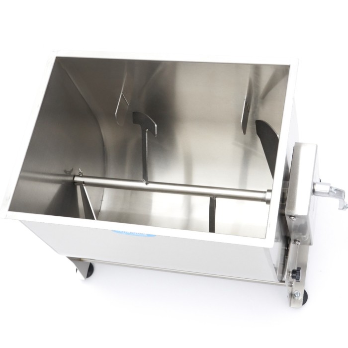 Vleesmenger 50 L - 43 Kg Vlees - Kantelbare Kom - Handmatig