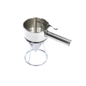 Beslagdispenser - 1,3 L - RVS - incl. Doseerknop