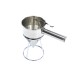 Beslagdispenser - 1,3 L - RVS - incl. Doseerknop