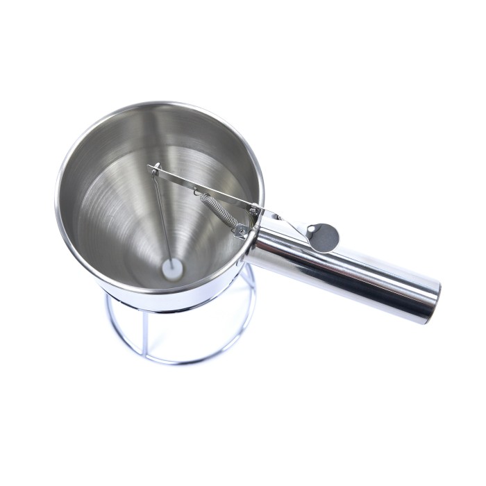 Beslagdispenser - 1,3 L - RVS - incl. Doseerknop