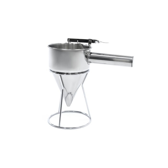 Beslagdispenser - 1,3 L - RVS - incl. Doseerknop