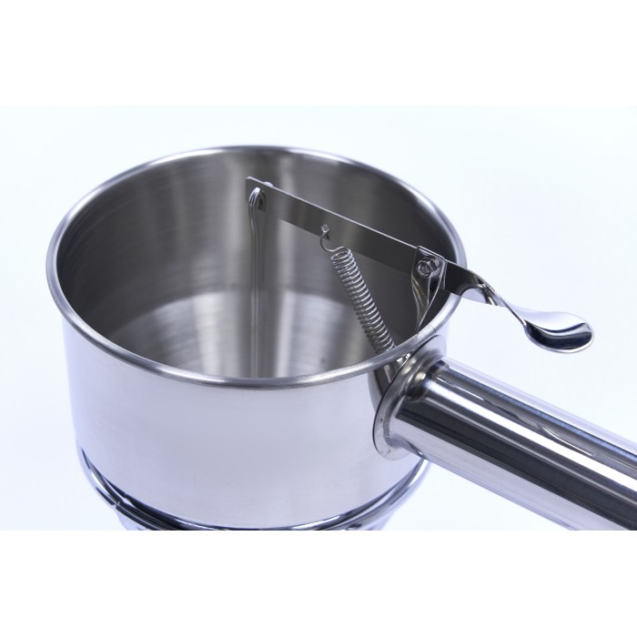 Beslagdispenser - 1,3 L - RVS - incl. Doseerknop