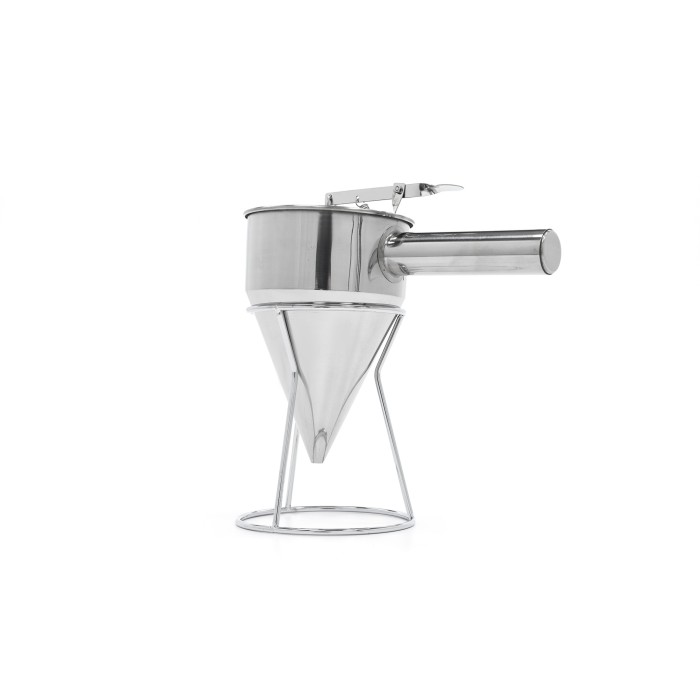Beslagdispenser - 1,3 L - RVS - incl. Doseerknop