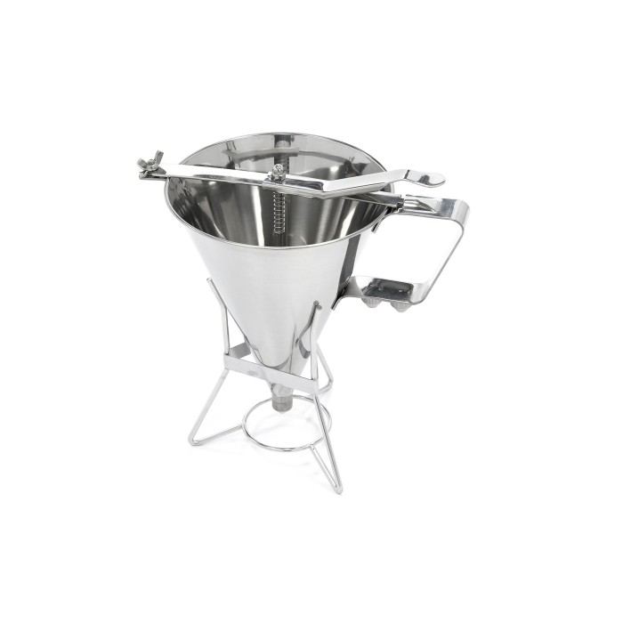 Beslagdispenser - 1,6 L - RVS - incl. Doseerknop