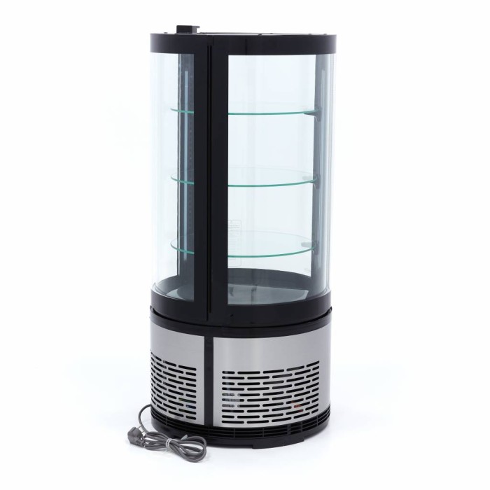 Gebaksvitrine - 100 L - 48 cm - Rond