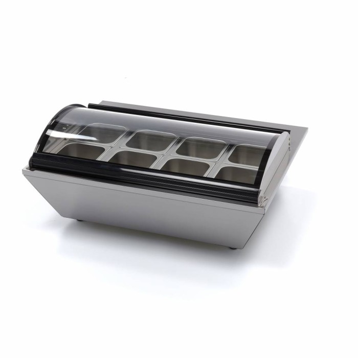 Saladette - 67 L - Tafelmodel - 8 x 1/6 GN