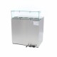 Pizzawerkbank - 90 cm - 2 Deuren - 5 x 1/6 GN - incl. Glazen Afdekking