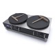 Crepebakplaat - Dubbele Crepes - 2 x 40 cm - incl. Beslagverdeler