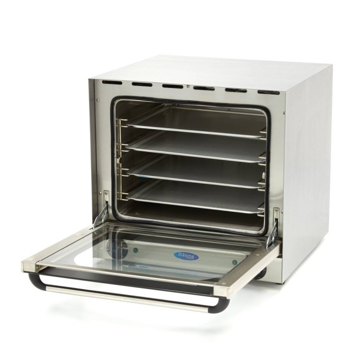Heteluchtoven - 4 Bakplaten - Ingebouwde Timer - tot 300°C