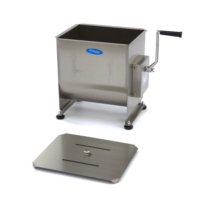 Vleesmenger - 30 L - 25 Kg Vlees - Enkele As - Handmatig
