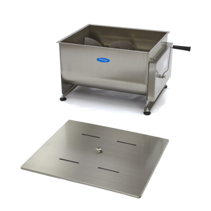 Vleesmenger - 60 L - 55 Kg Vlees - Dubbele As - Handmatig