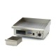 Grillplaat - Gegroefd - 55 cm - incl. Opvangbak