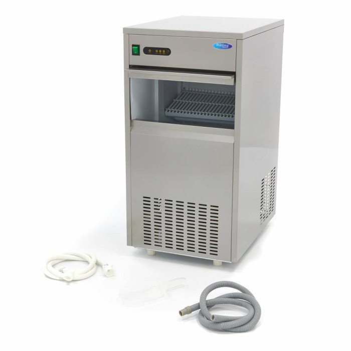 Ijsblokjesmachine - 60 Kg/Dag - Holle Ijsblokjes - Luchtgekoeld